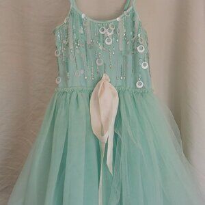 Tutu Du Monde Dress in Aqua, NWT